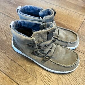 Hey Dude Brown Suede Shoes